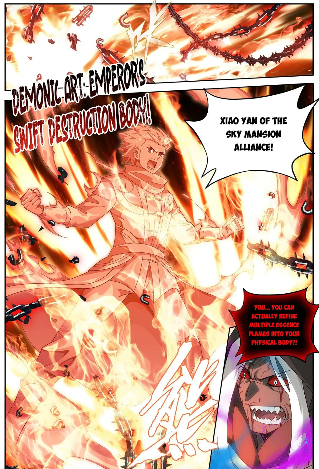 Battle Through the Heavens (Colored) Chapter 483 page 13 - 