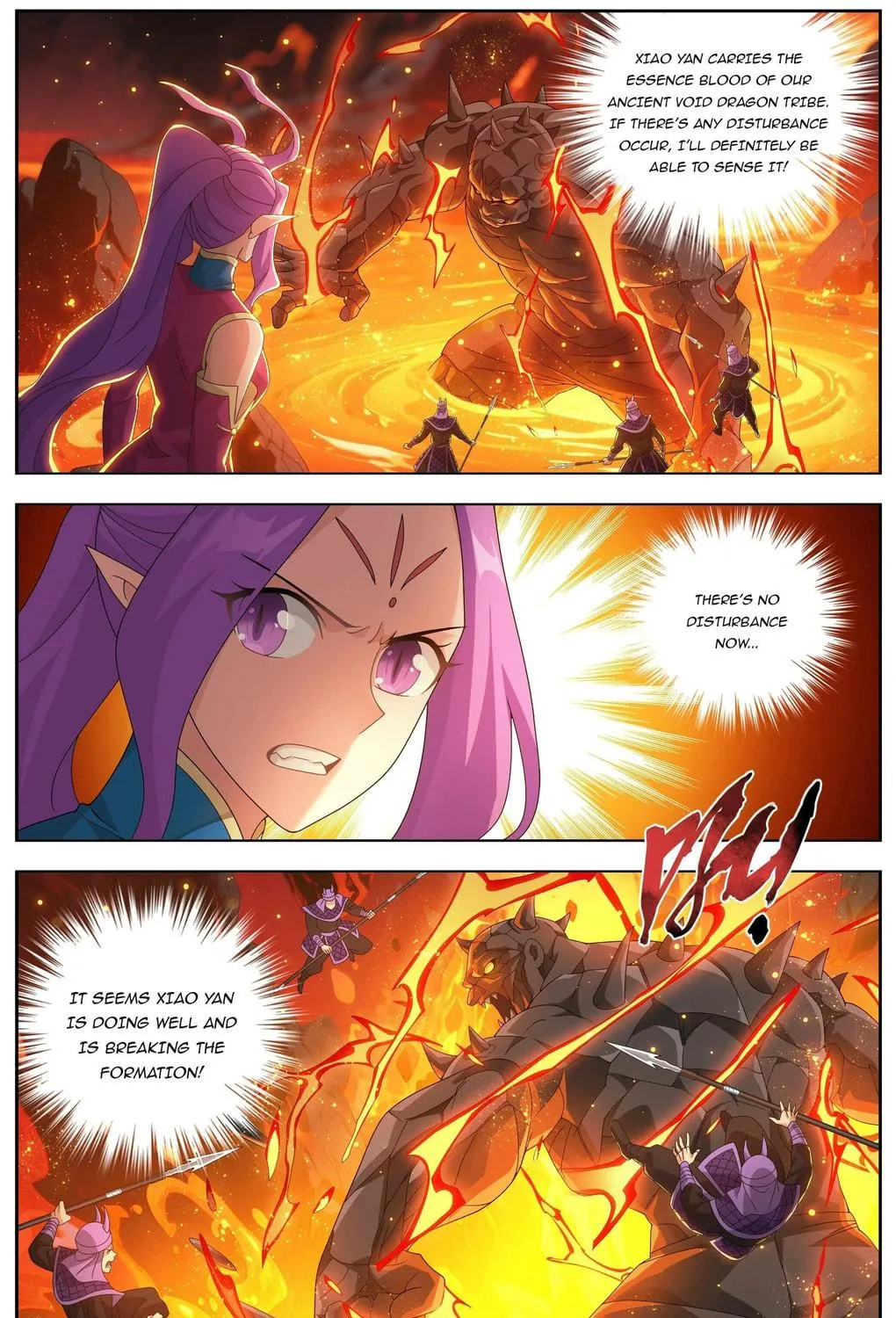 Battle Through the Heavens (Colored) Chapter 484 page 11 - 