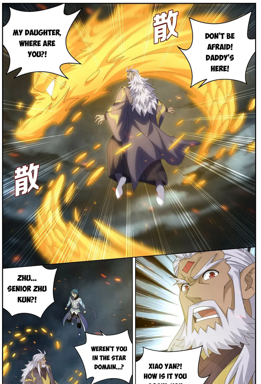 Battle Through the Heavens (Colored) Chapter 484 page 27 - 