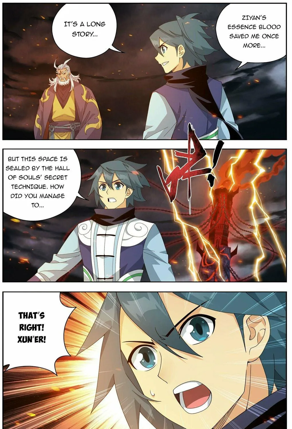 Battle Through the Heavens (Colored) Chapter 484 page 29 - 