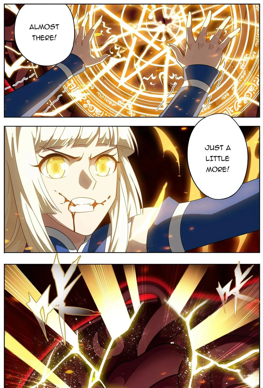 Battle Through the Heavens (Colored) Chapter 484 page 35 - 