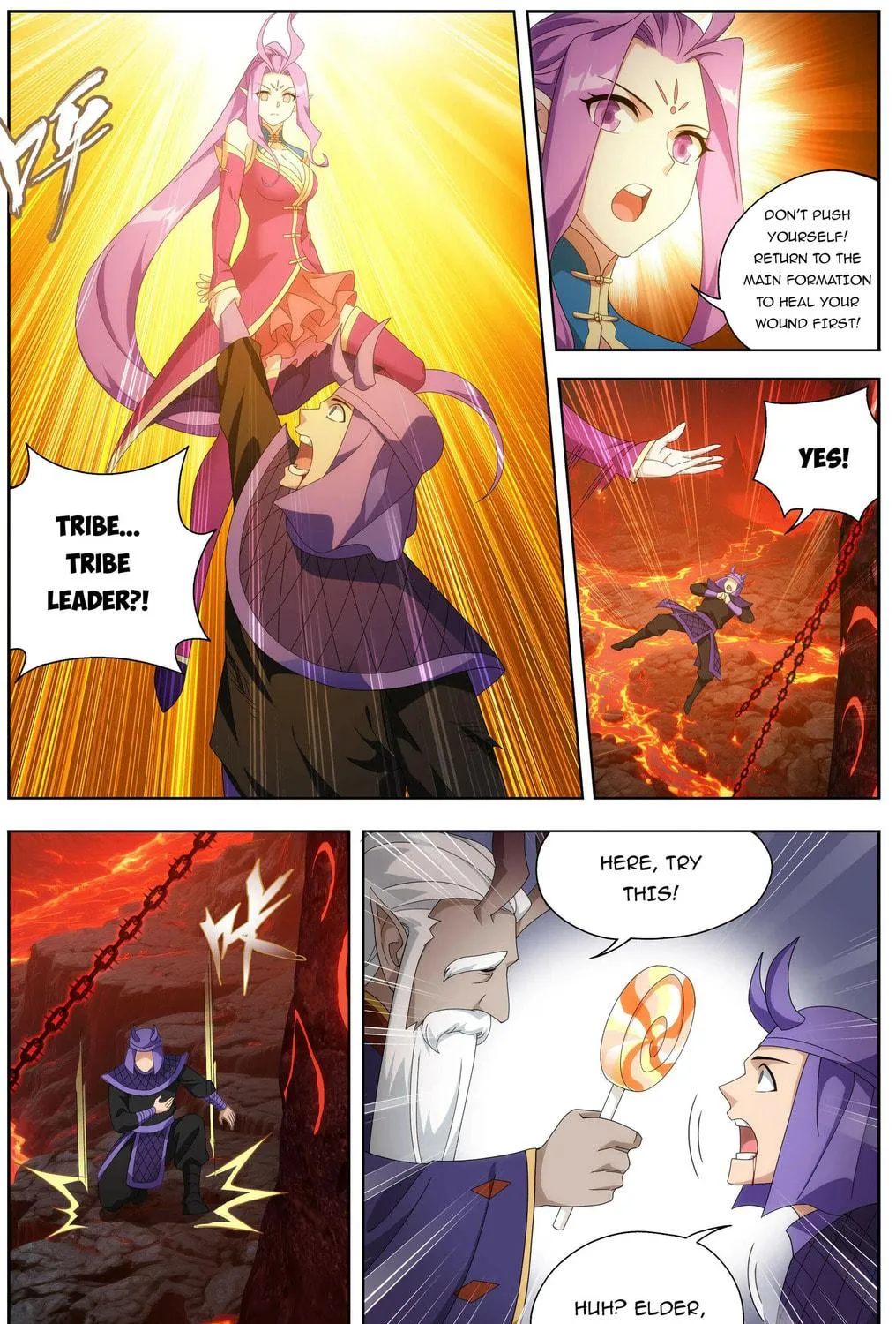 Battle Through the Heavens (Colored) Chapter 484 page 5 - 