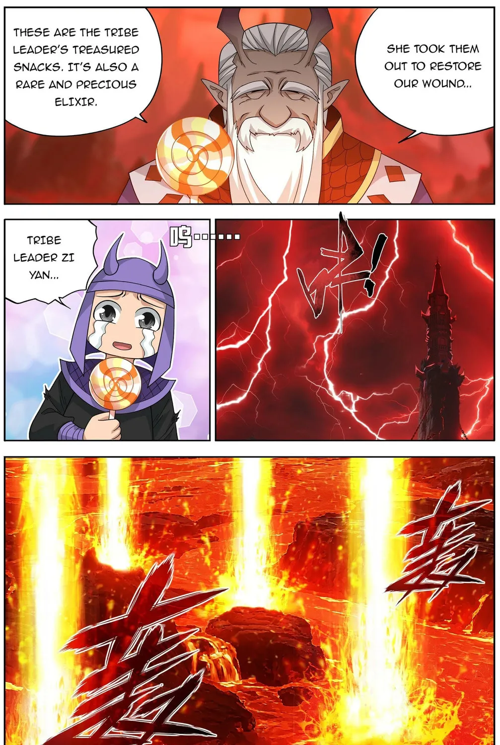 Battle Through the Heavens (Colored) Chapter 484 page 7 - 