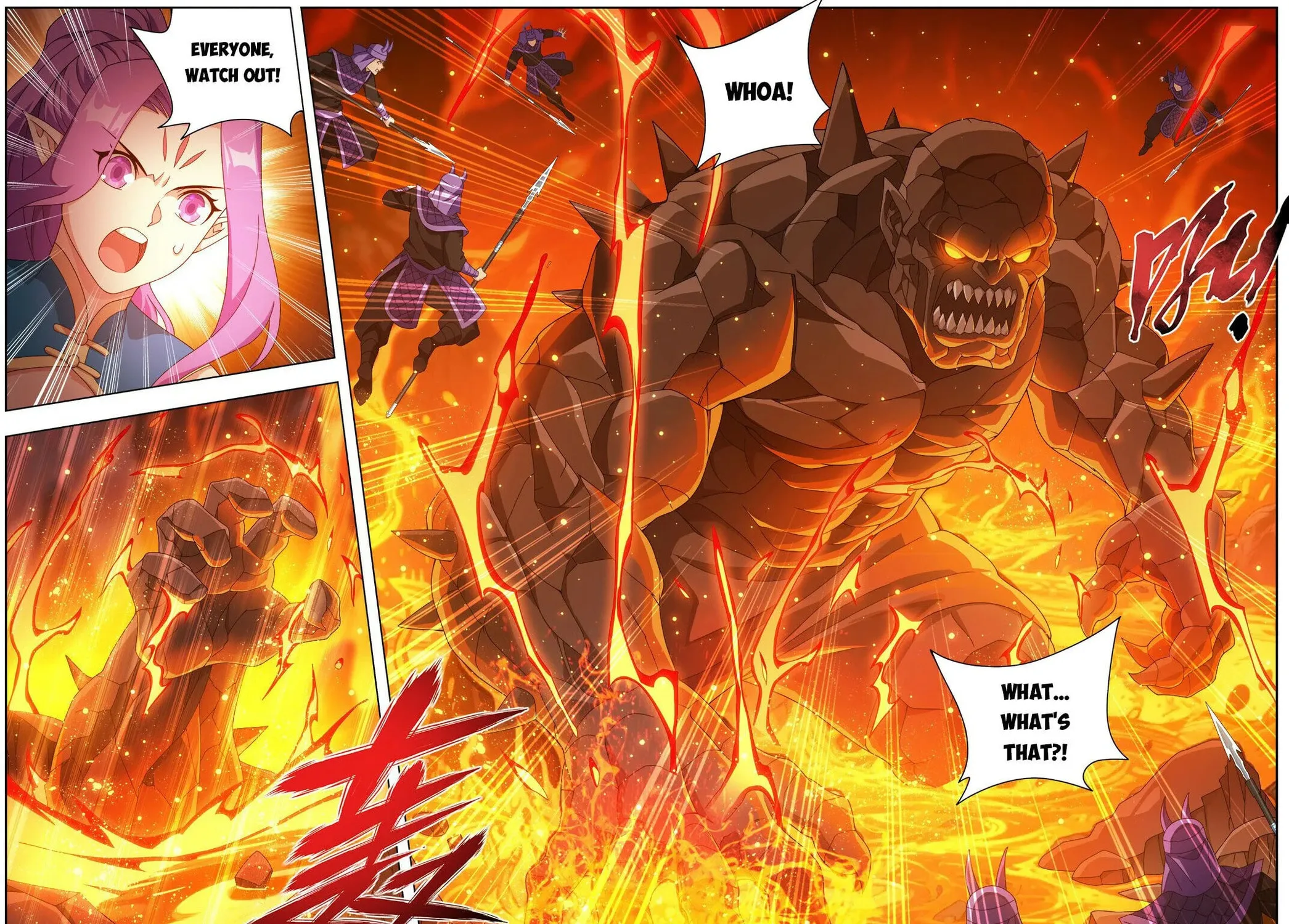 Battle Through the Heavens (Colored) Chapter 484 page 9 - 