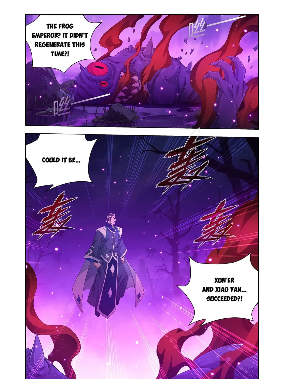 Battle Through the Heavens (Colored) Chapter 485 page 21 - 