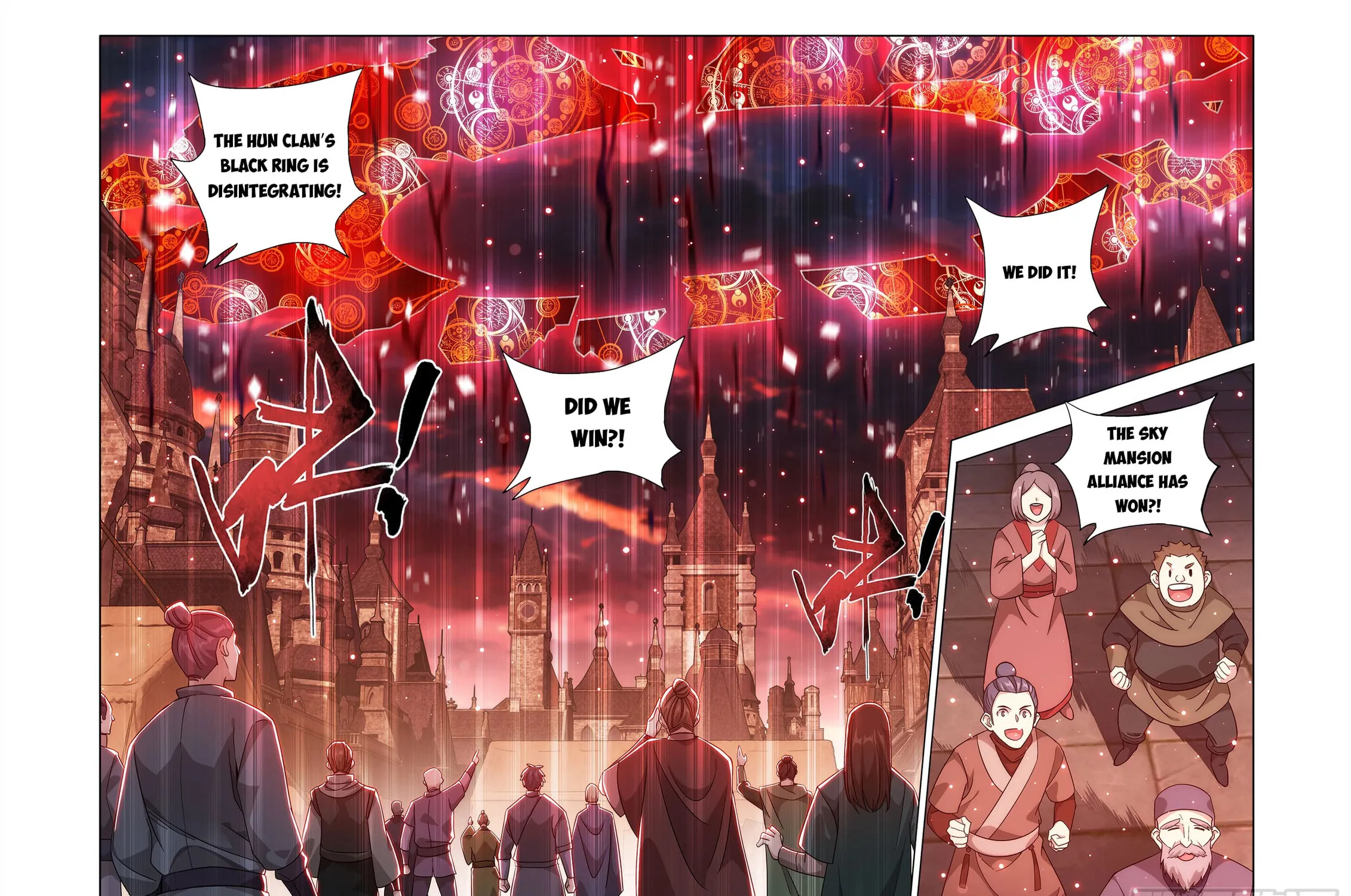 Battle Through the Heavens (Colored) Chapter 486 page 11 - 