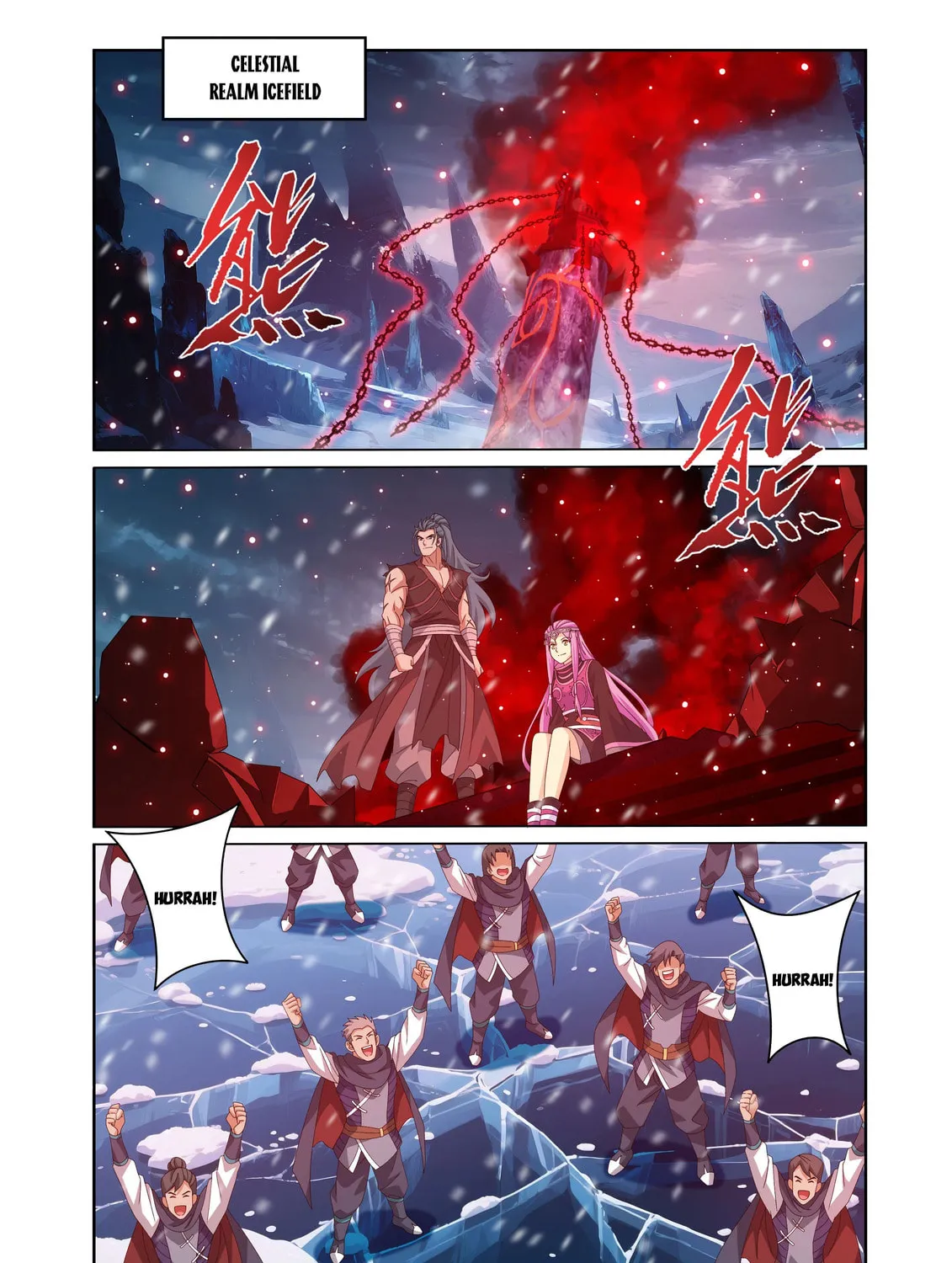 Battle Through the Heavens (Colored) Chapter 486 page 19 - 