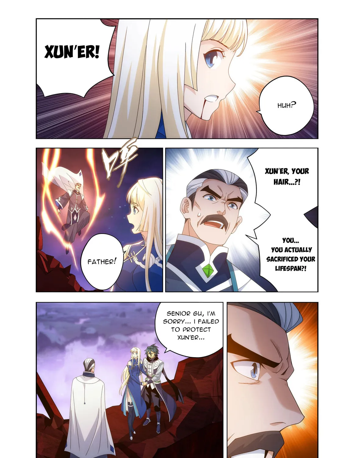 Battle Through the Heavens (Colored) Chapter 486 page 23 - 