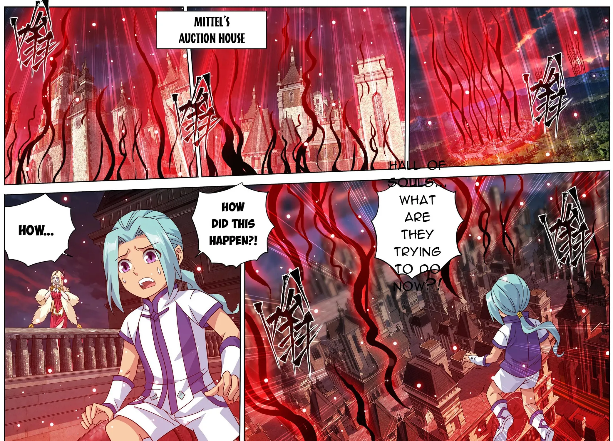 Battle Through the Heavens (Colored) Chapter 487 page 13 - 