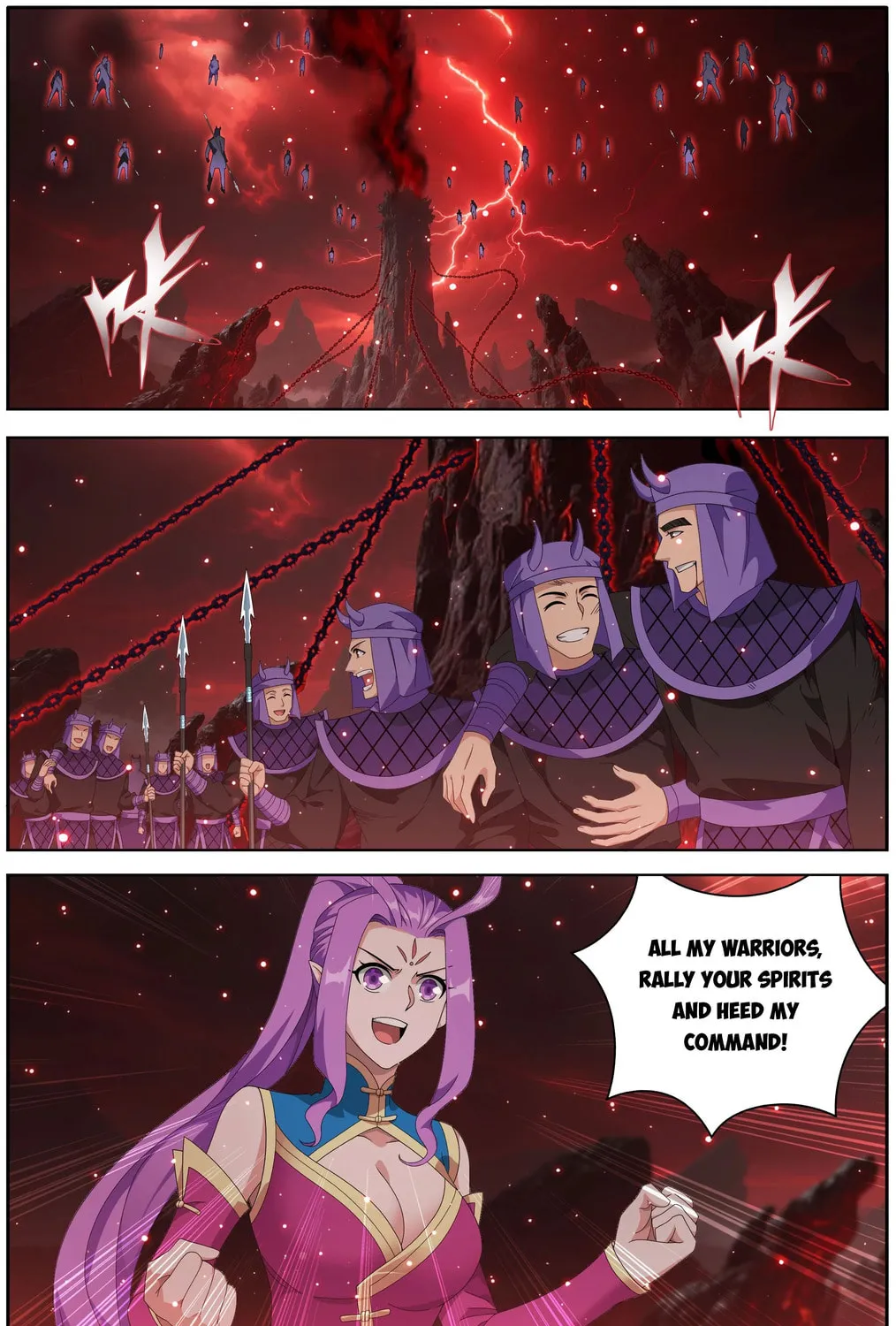 Battle Through the Heavens (Colored) Chapter 487 page 15 - 