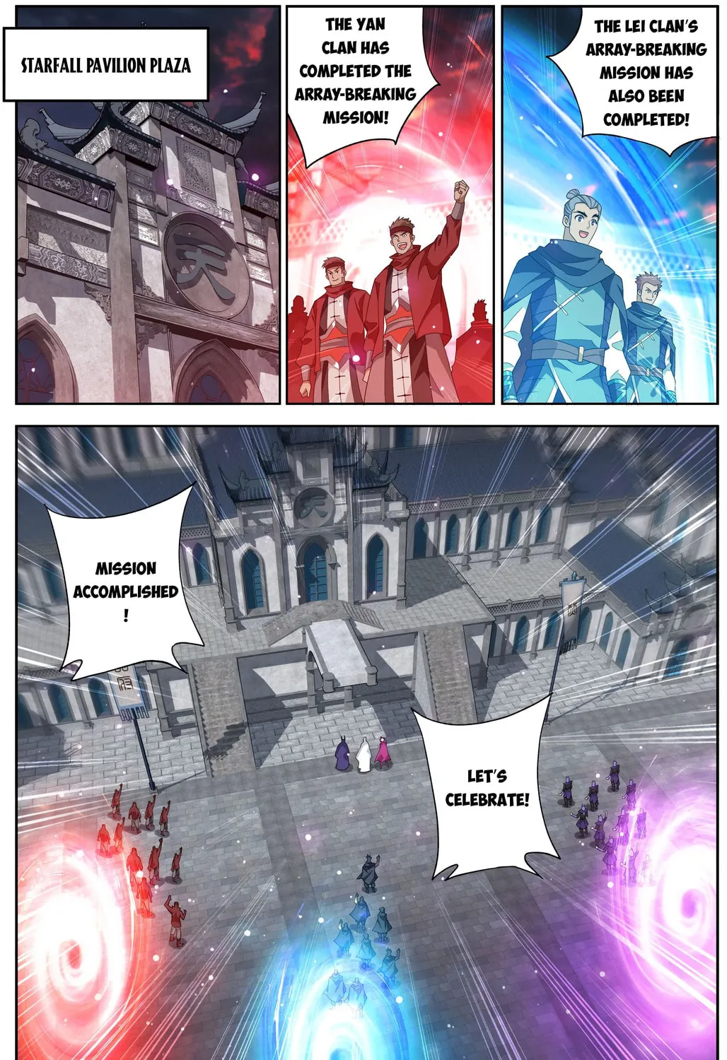 Battle Through the Heavens (Colored) Chapter 487 page 19 - 