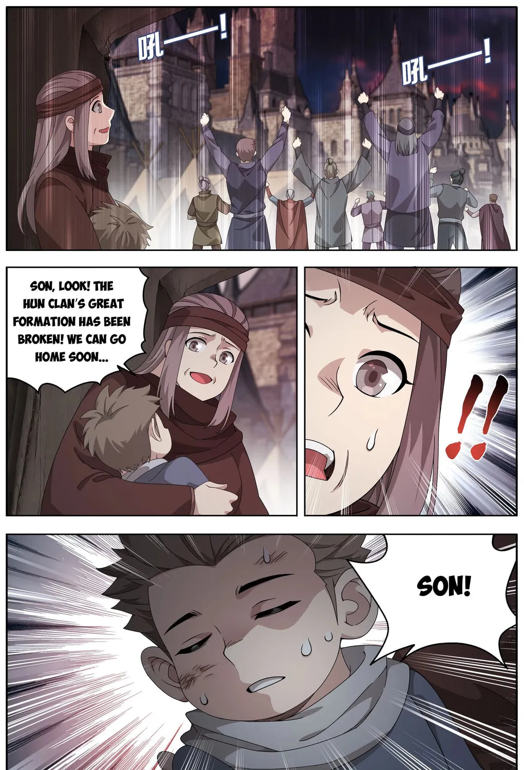 Battle Through the Heavens (Colored) Chapter 487 page 3 - 