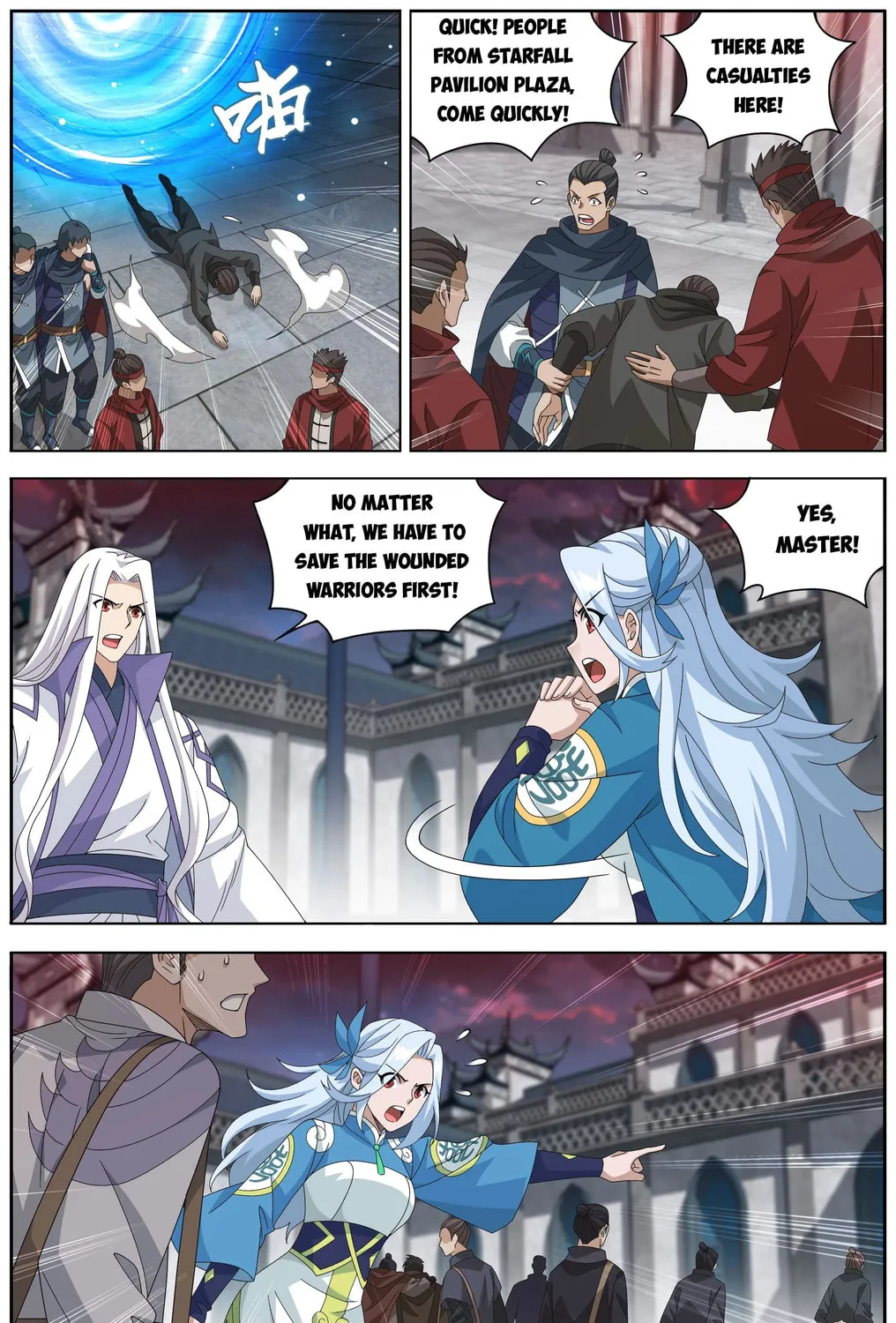 Battle Through the Heavens (Colored) Chapter 487 page 21 - 