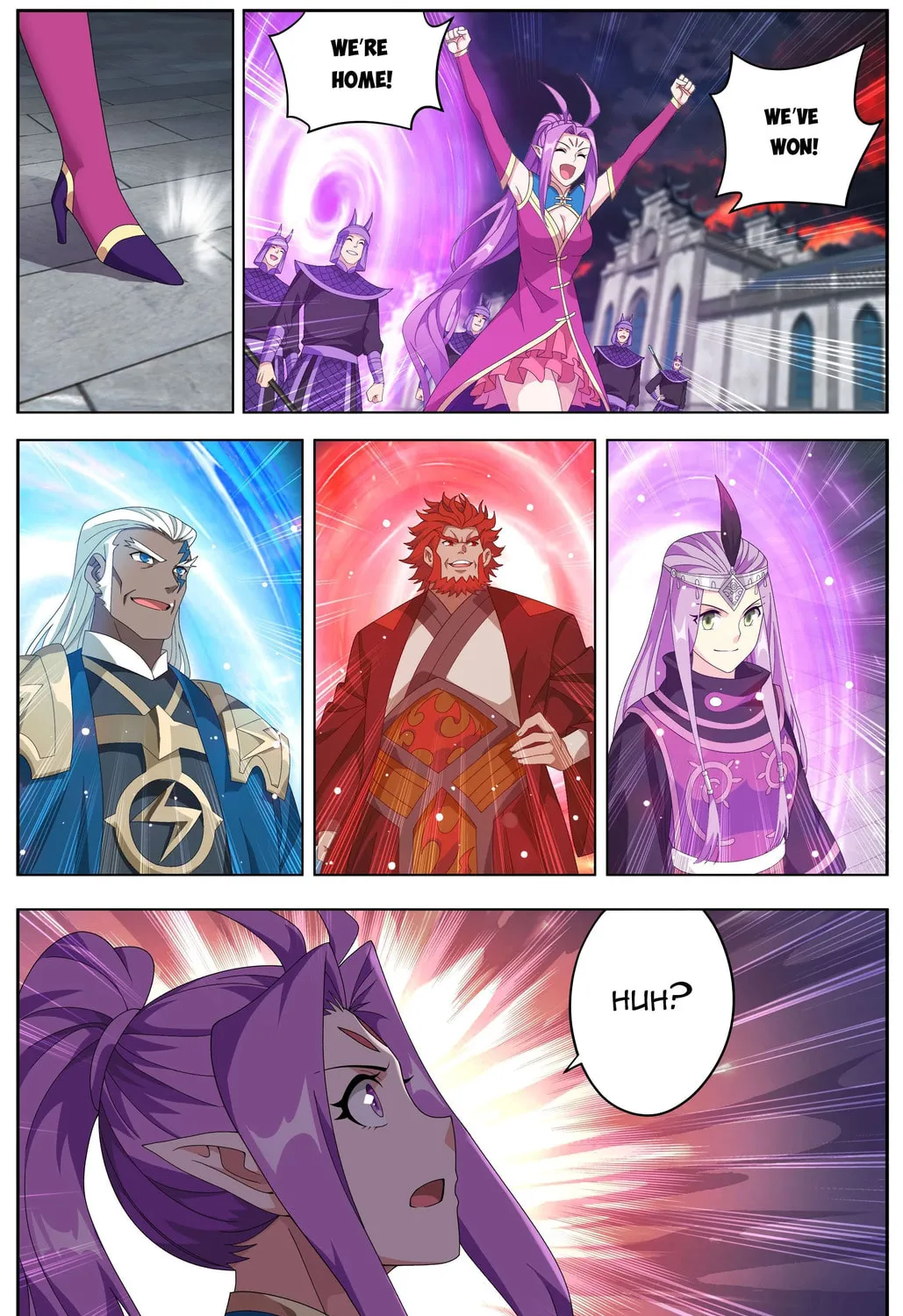 Battle Through the Heavens (Colored) Chapter 487 page 23 - 
