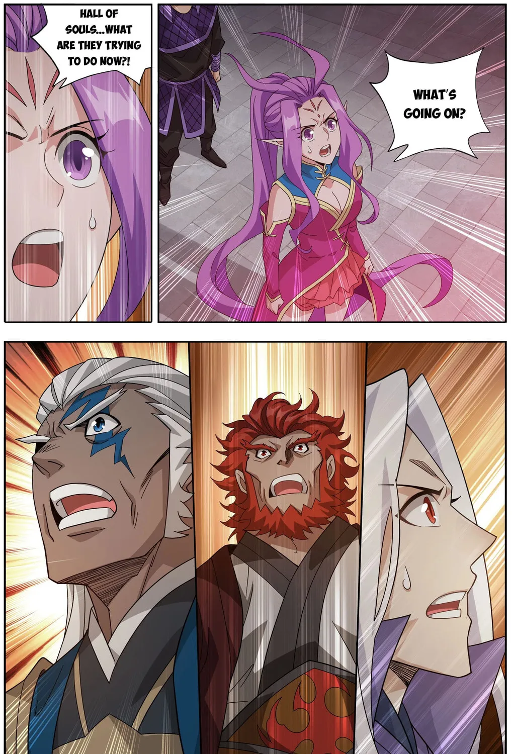 Battle Through the Heavens (Colored) Chapter 487 page 27 - 