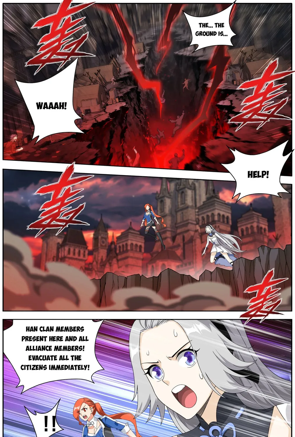 Battle Through the Heavens (Colored) Chapter 487 page 5 - 
