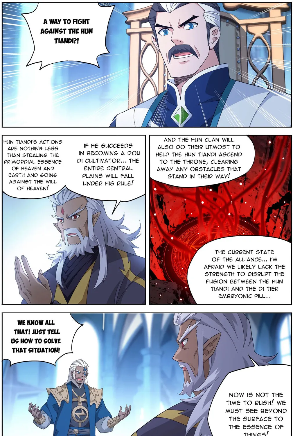Battle Through the Heavens (Colored) Chapter 488 page 35 - 