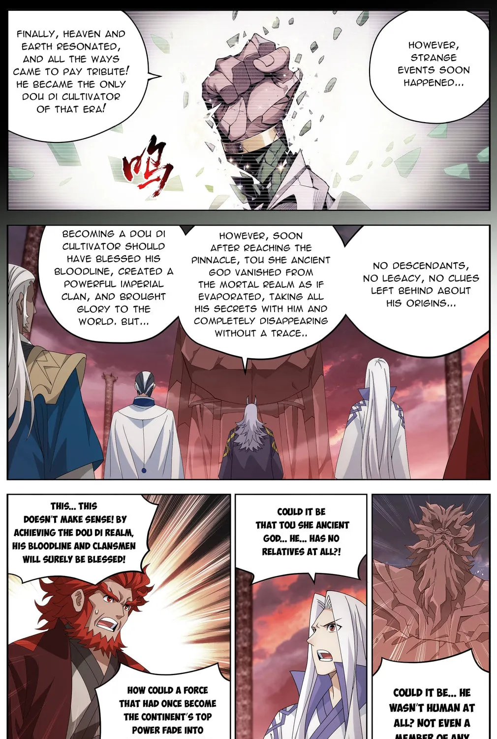 Battle Through the Heavens (Colored) Chapter 489 page 11 - 