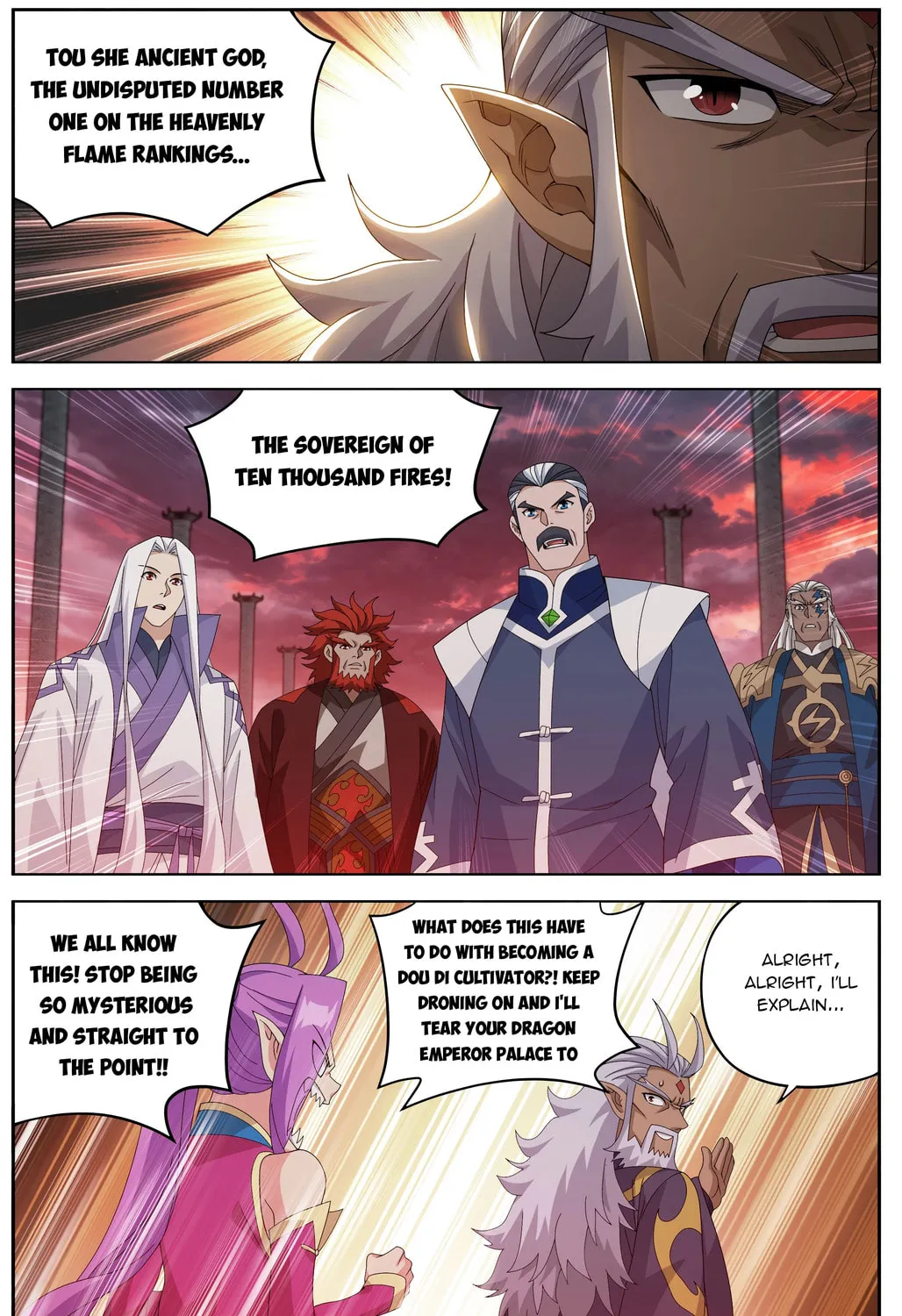 Battle Through the Heavens (Colored) Chapter 489 page 15 - 