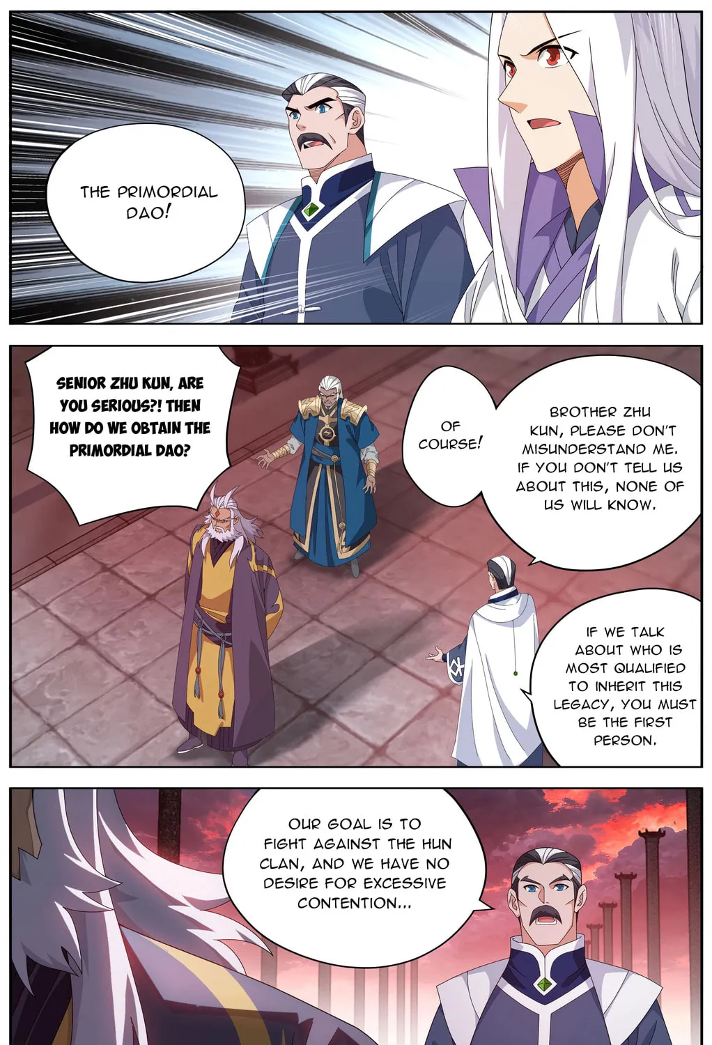 Battle Through the Heavens (Colored) Chapter 489 page 19 - 