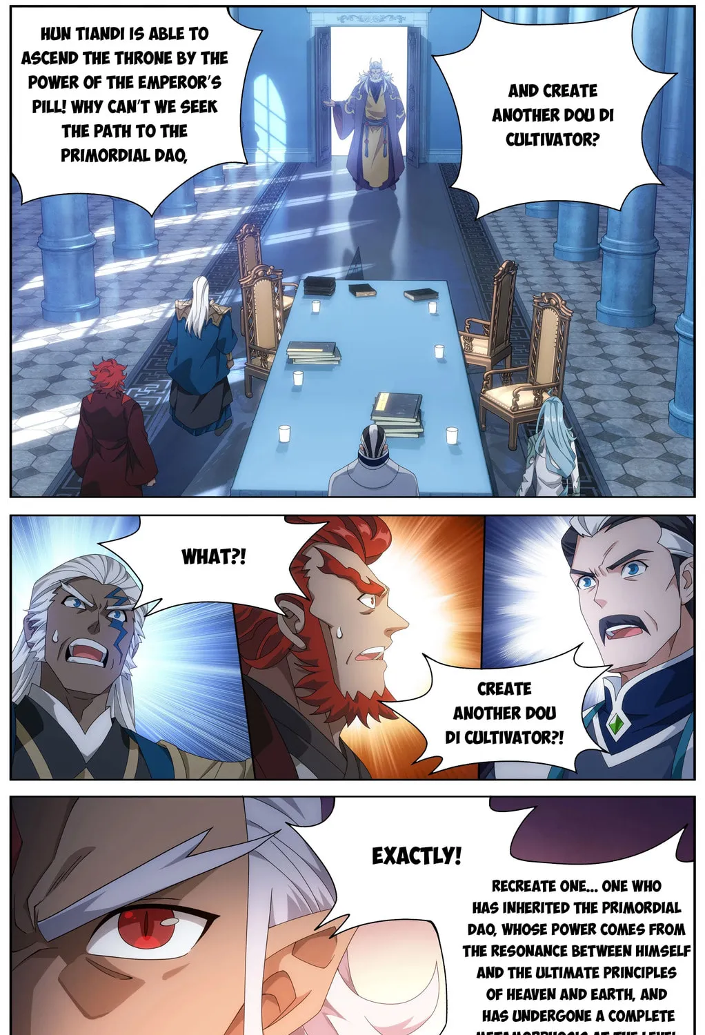Battle Through the Heavens (Colored) Chapter 489 page 3 - 