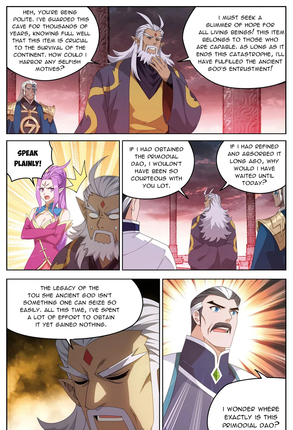 Battle Through the Heavens (Colored) Chapter 489 page 21 - 