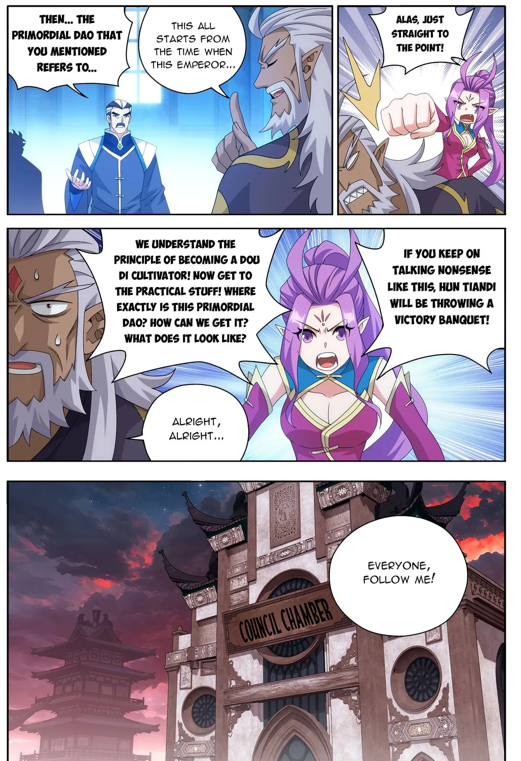 Battle Through the Heavens (Colored) Chapter 489 page 5 - 