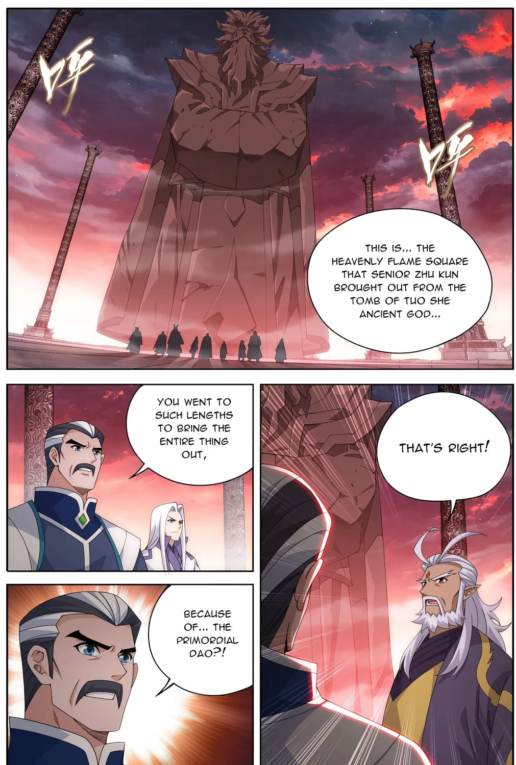 Battle Through the Heavens (Colored) Chapter 489 page 7 - 