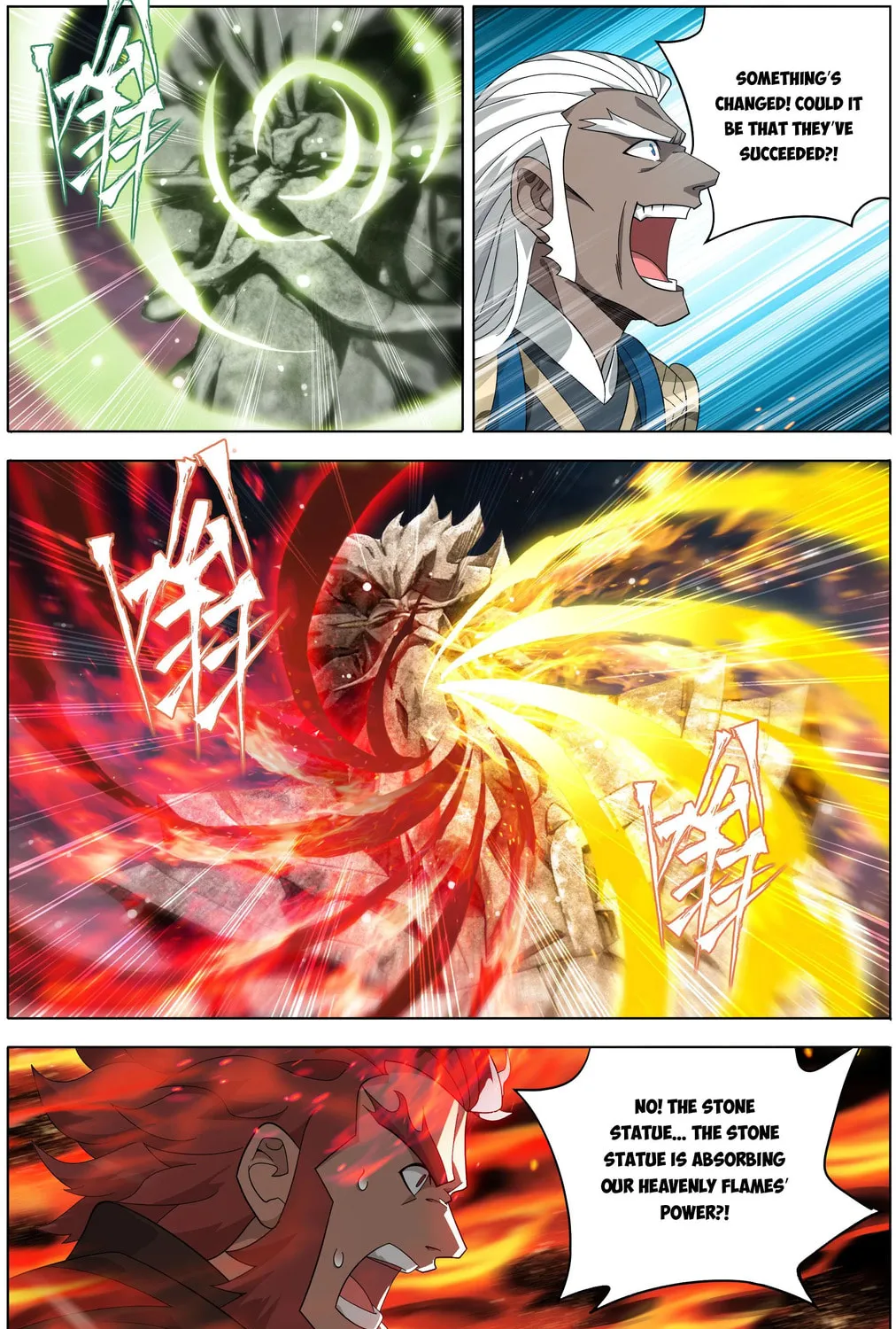 Battle Through the Heavens (Colored) Chapter 490 page 17 - 