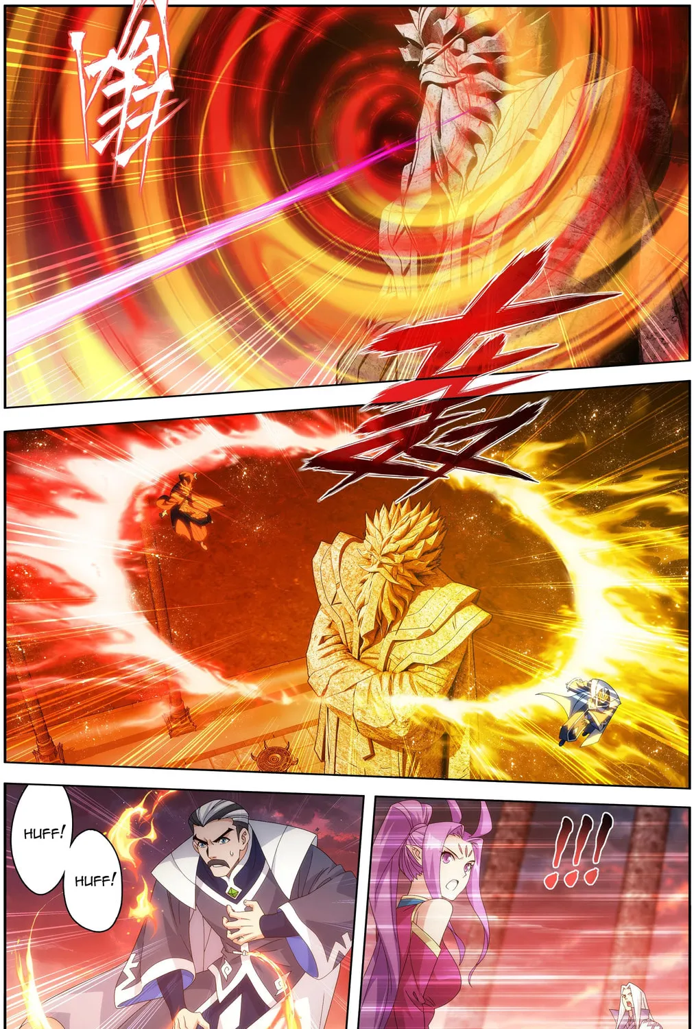 Battle Through the Heavens (Colored) Chapter 490 page 23 - 