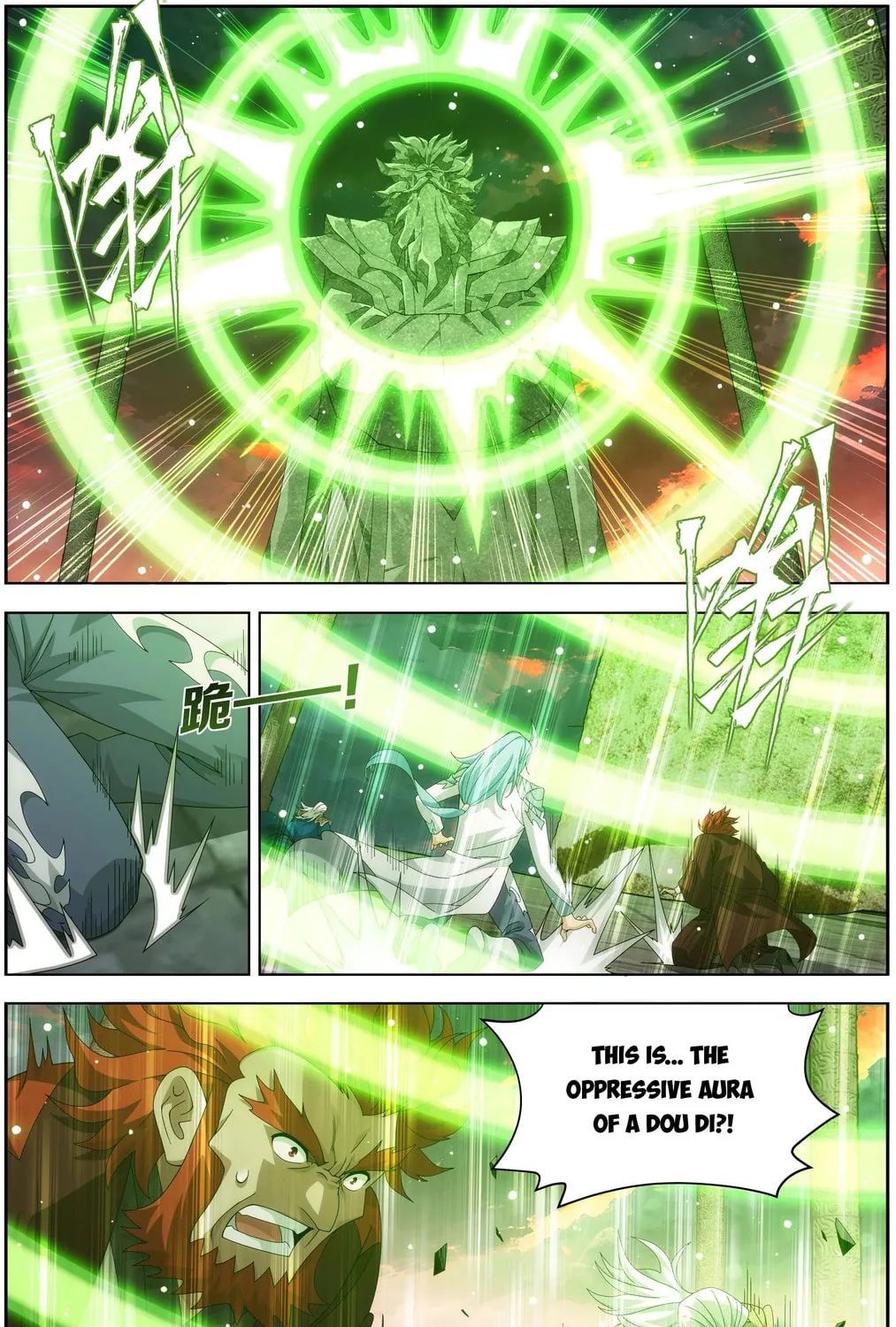 Battle Through the Heavens (Colored) Chapter 490 page 35 - 