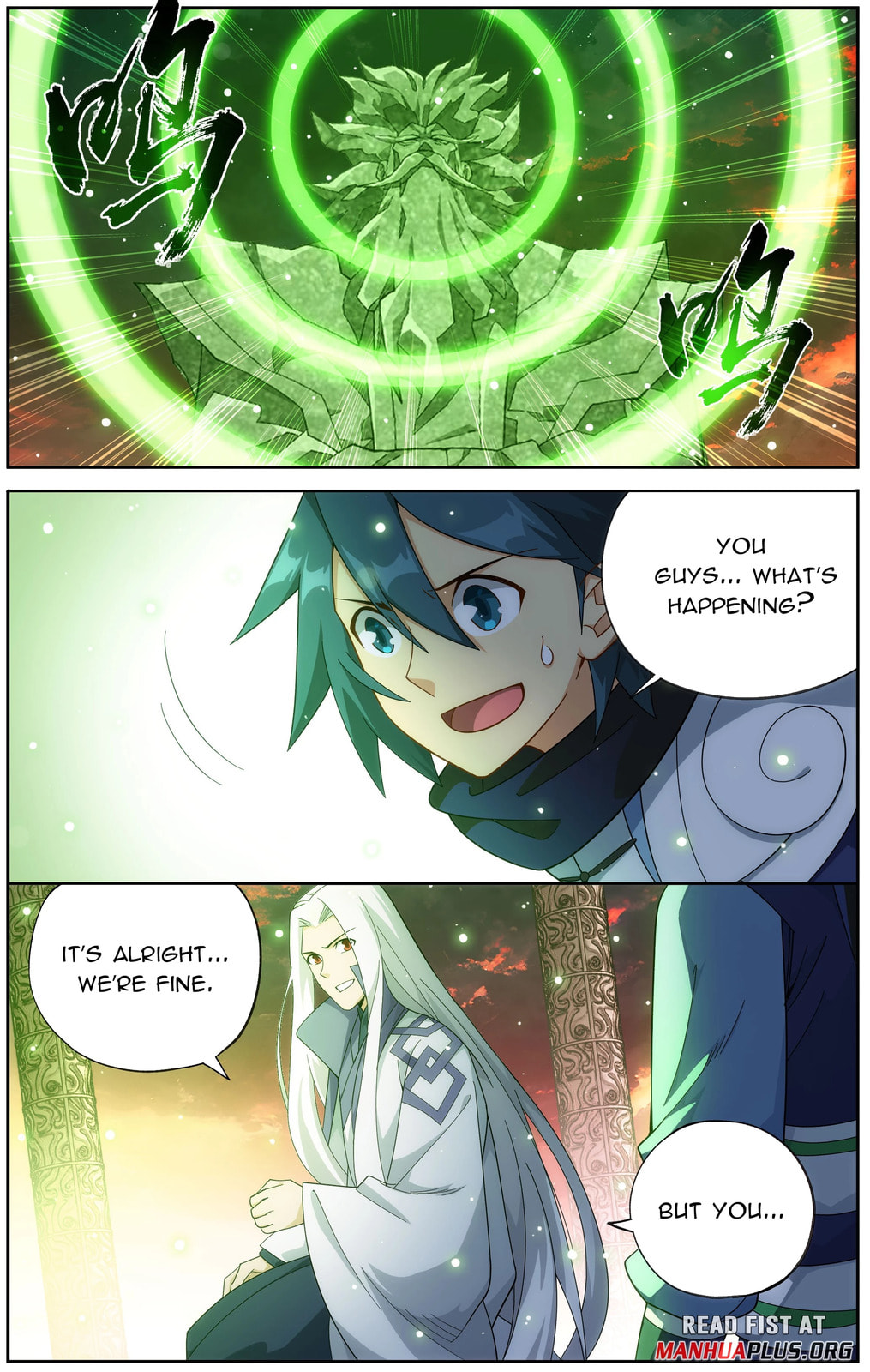 Battle Through the Heavens (Colored) Chapter 491 page 2 - 