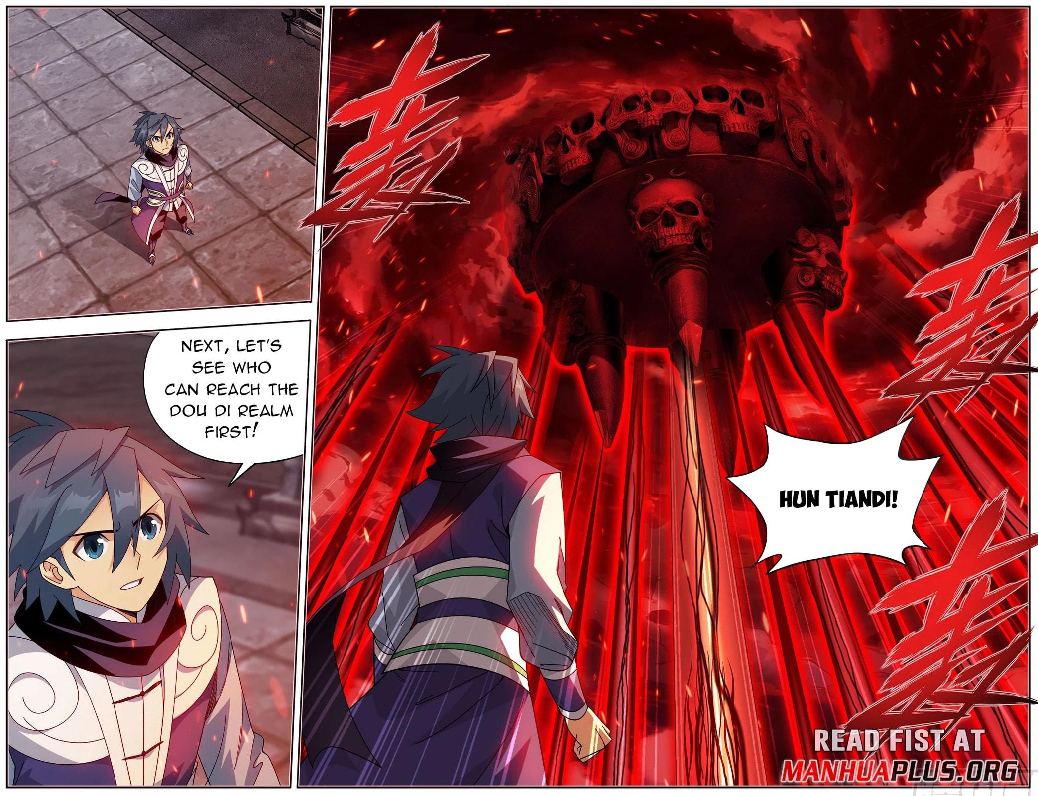 Battle Through the Heavens (Colored) Chapter 491 page 12 - 