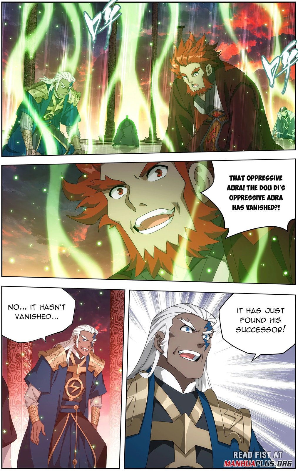 Battle Through the Heavens (Colored) Chapter 491 page 4 - 