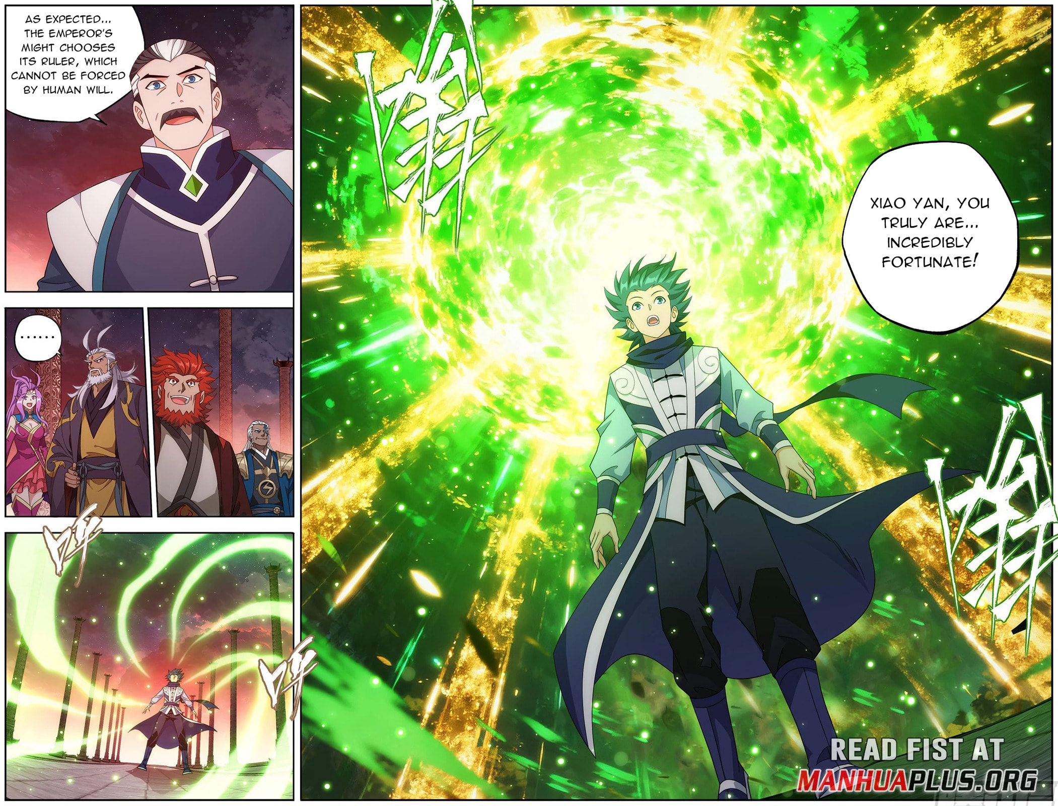 Battle Through the Heavens (Colored) Chapter 491 page 5 - 