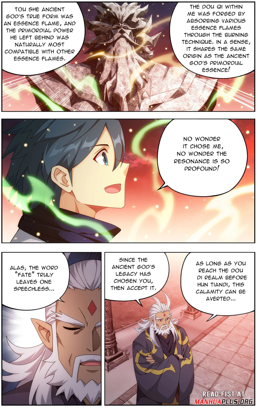 Battle Through the Heavens (Colored) Chapter 491 page 7 - 