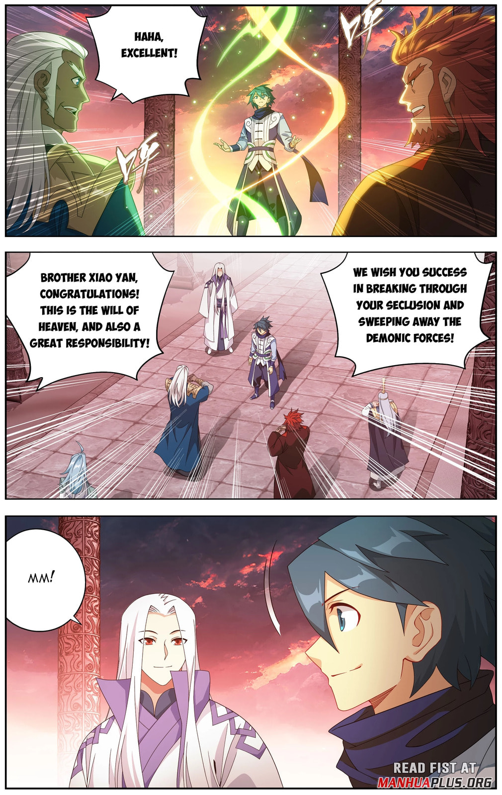Battle Through the Heavens (Colored) Chapter 491 page 8 - 