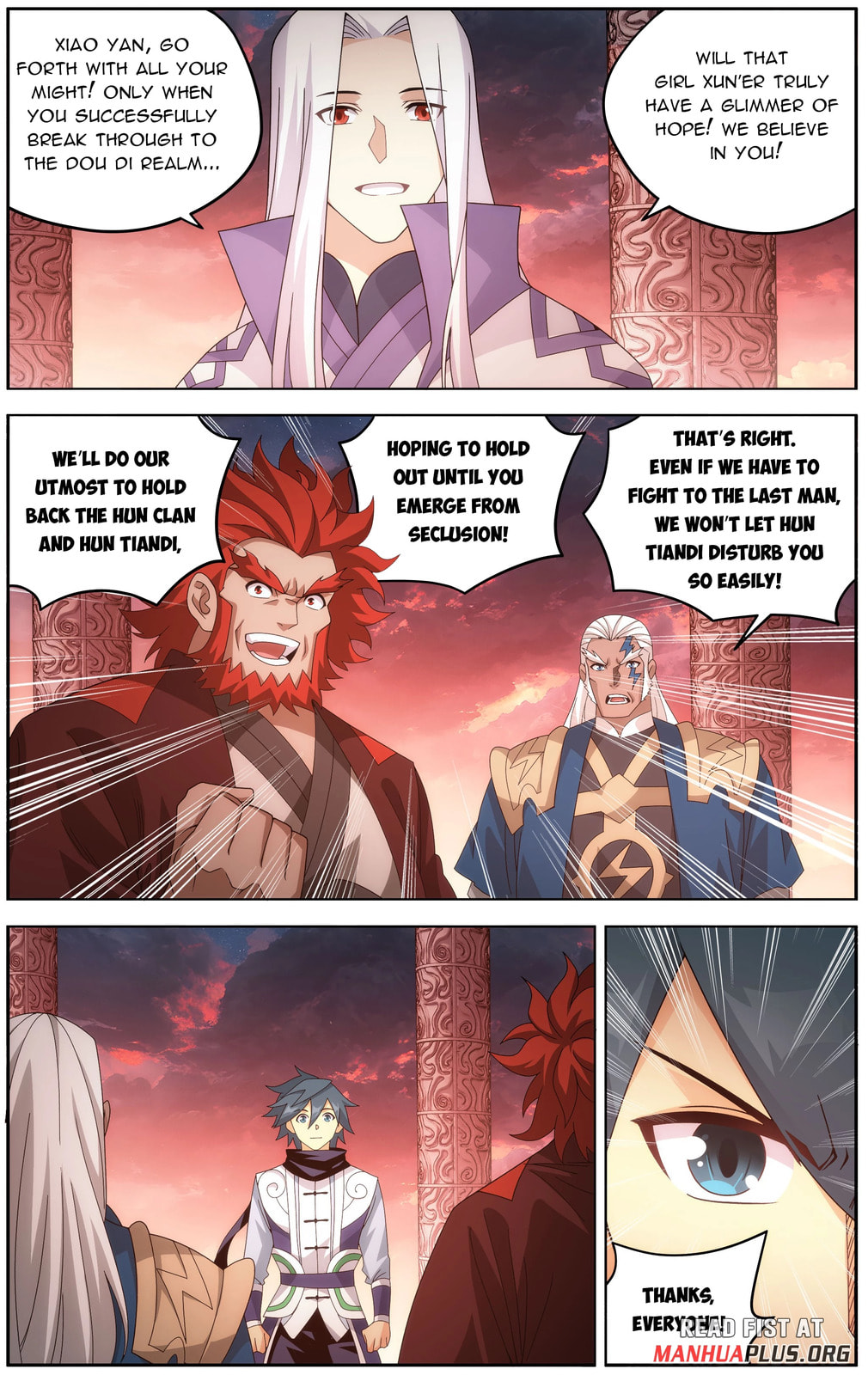 Battle Through the Heavens (Colored) Chapter 491 page 9 - 