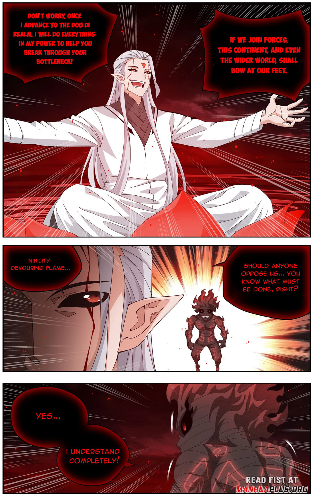 Battle Through the Heavens (Colored) Chapter 492 page 10 - 