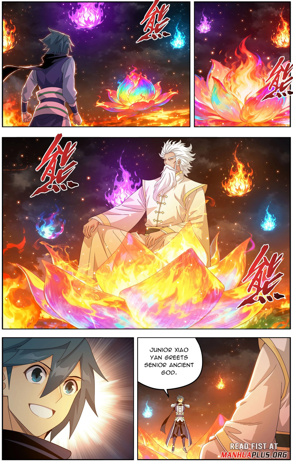 Battle Through the Heavens (Colored) Chapter 493 page 7 - 