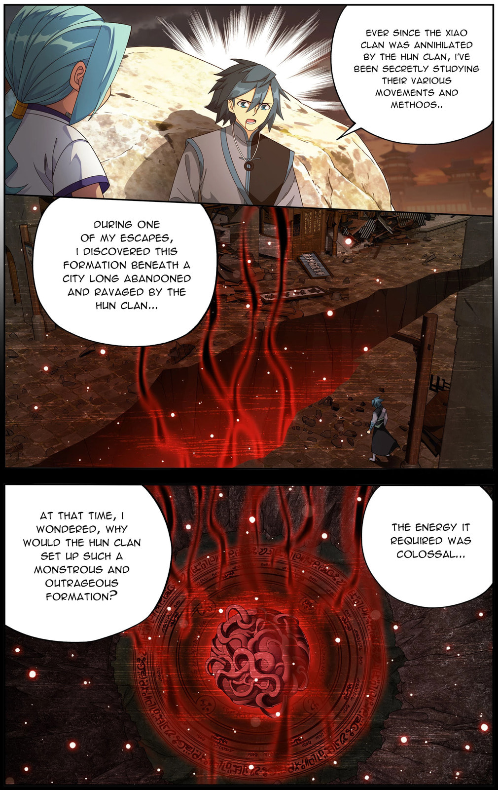 Battle Through the Heavens (Colored) Chapter 496 page 17 - 