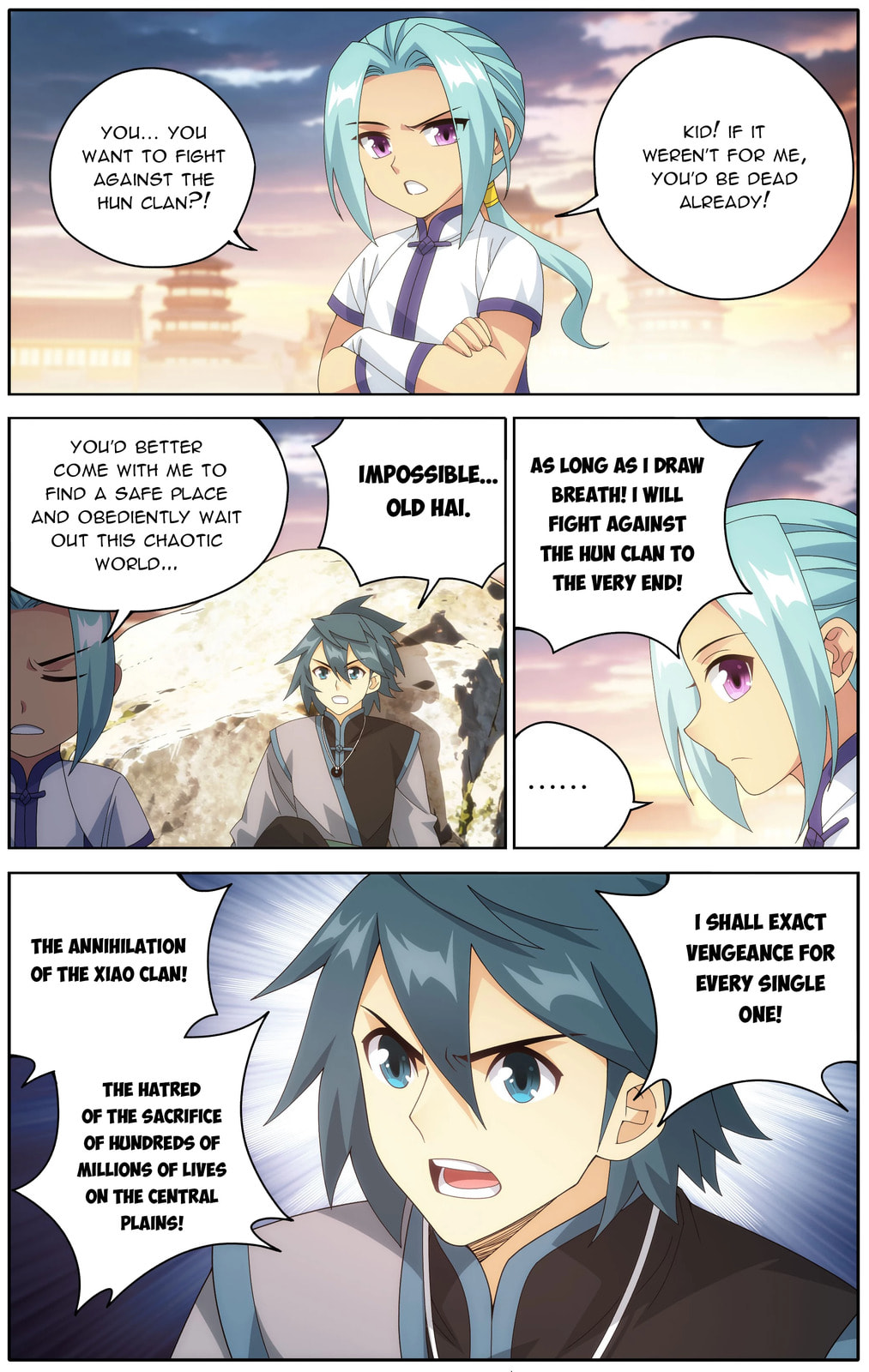 Battle Through the Heavens (Colored) Chapter 496 page 19 - 