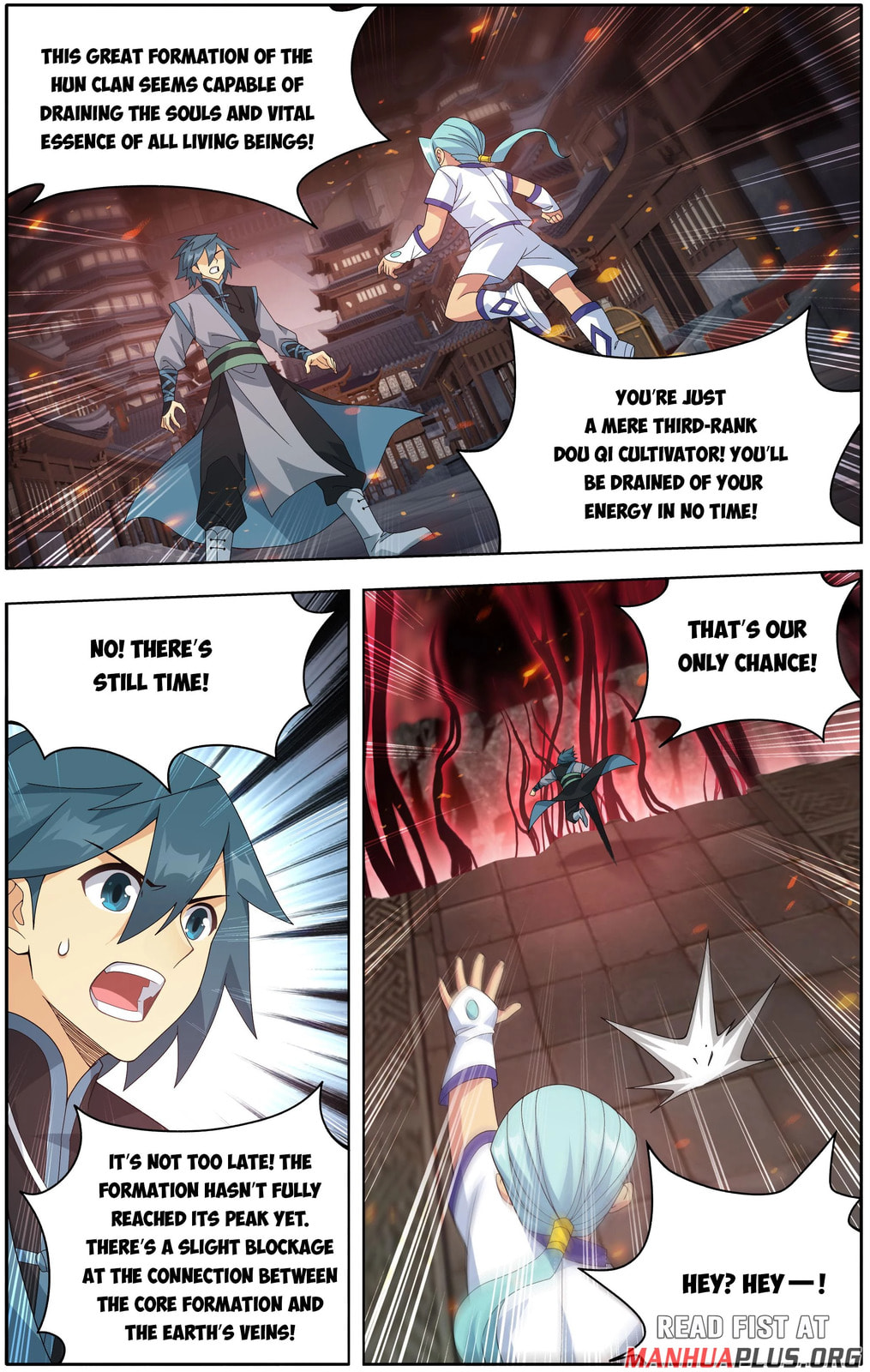 Battle Through the Heavens (Colored) Chapter 496 page 3 - 