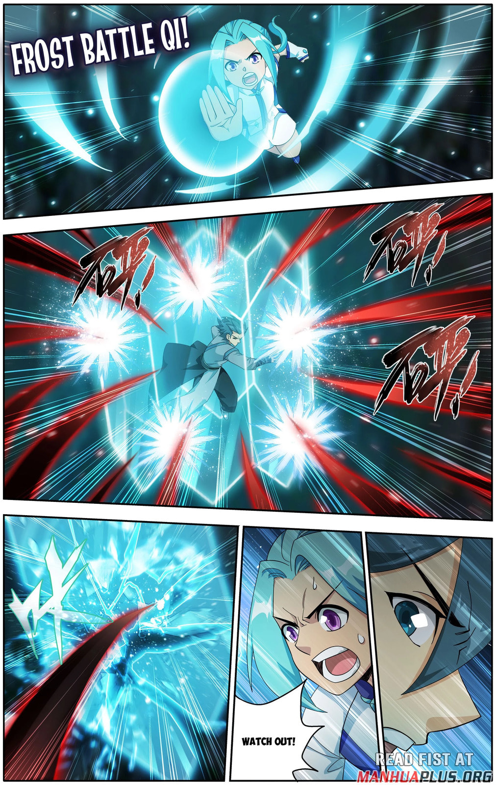 Battle Through the Heavens (Colored) Chapter 496 page 8 - 