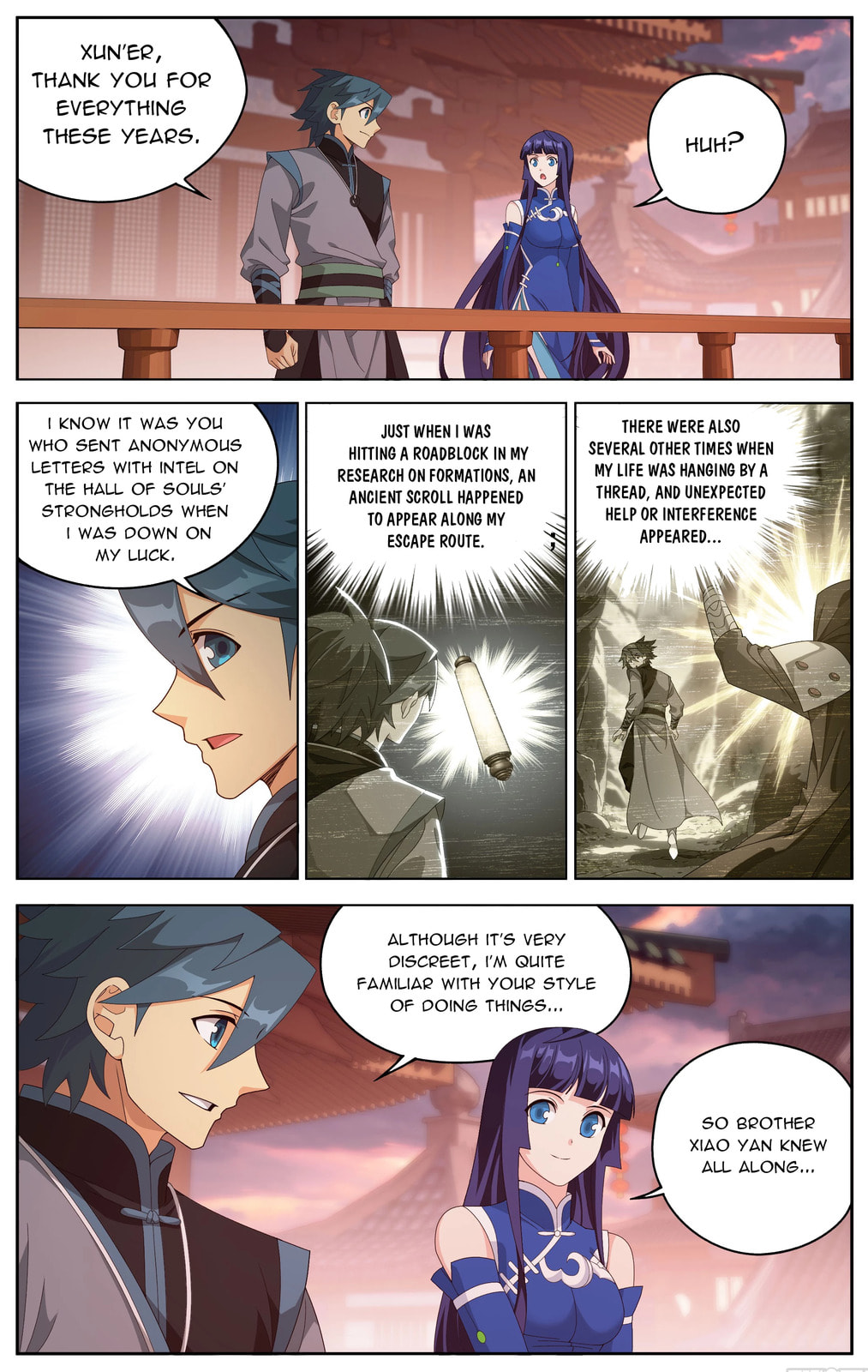 Battle Through the Heavens (Colored) Chapter 497 page 3 - 
