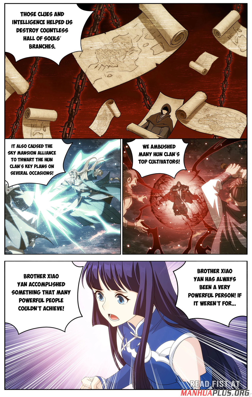 Battle Through the Heavens (Colored) Chapter 497 page 6 - 