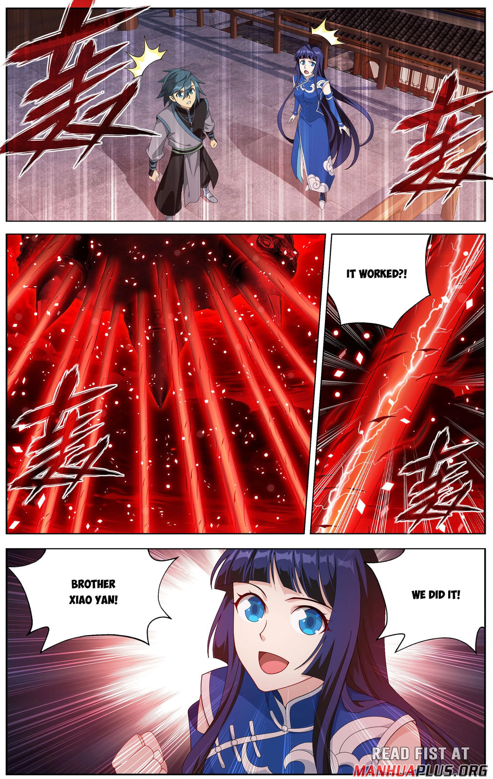 Battle Through the Heavens (Colored) Chapter 497 page 10 - 