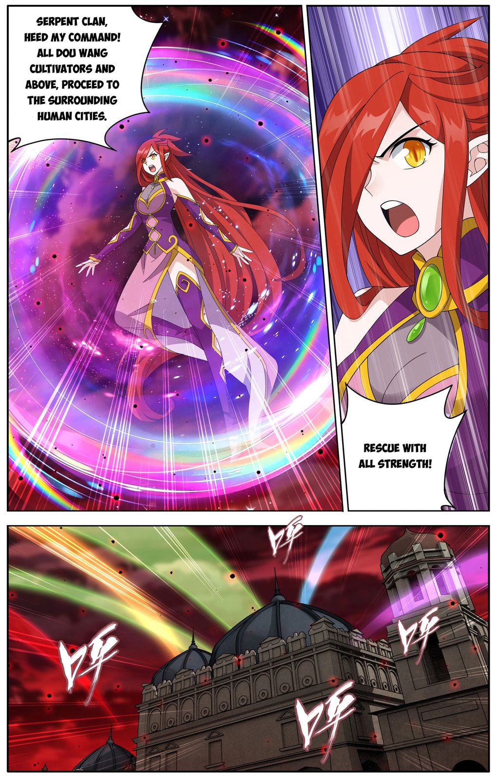 Battle Through the Heavens (Colored) Chapter 498 page 11 - 