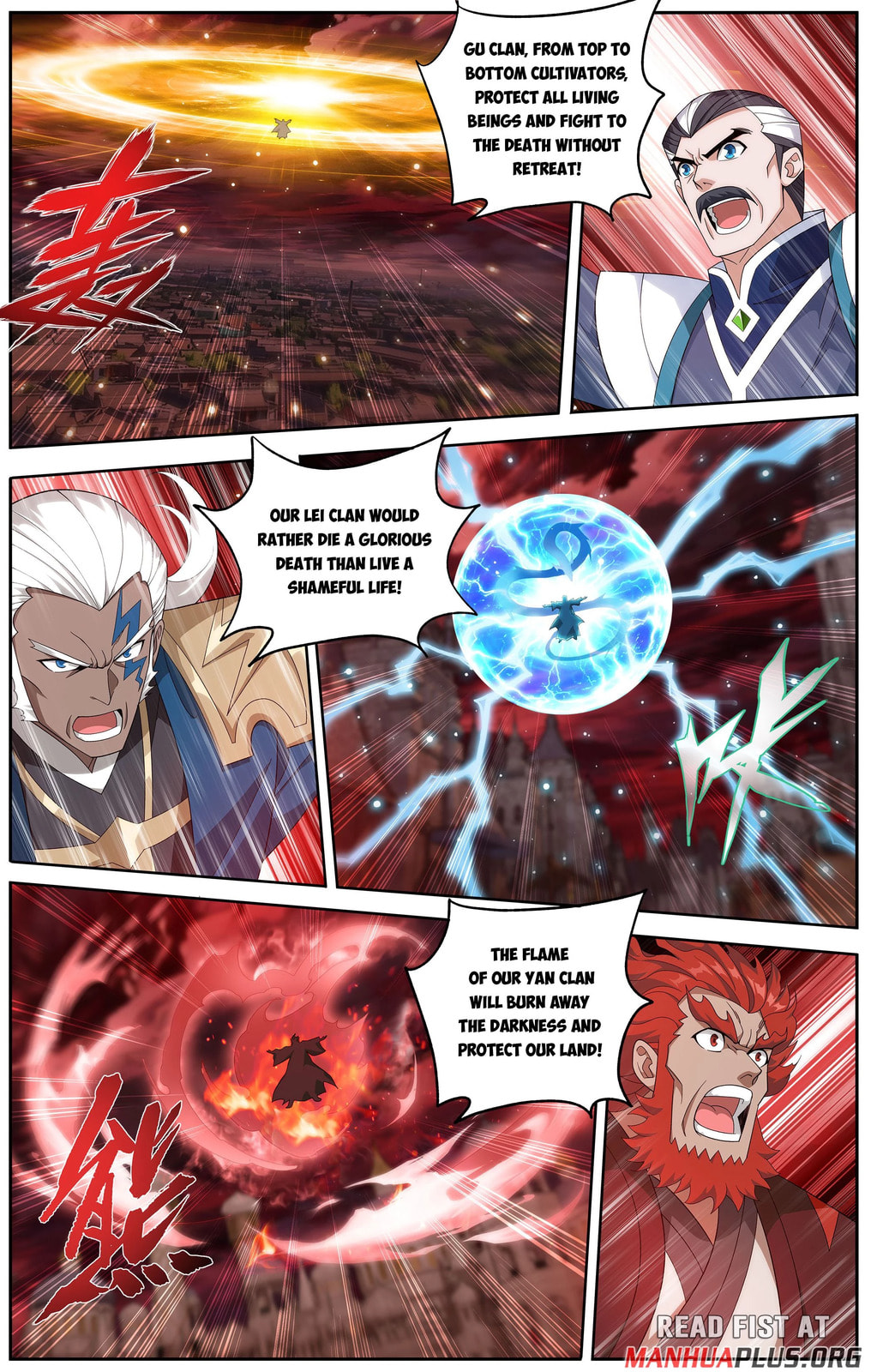 Battle Through the Heavens (Colored) Chapter 498 page 14 - 