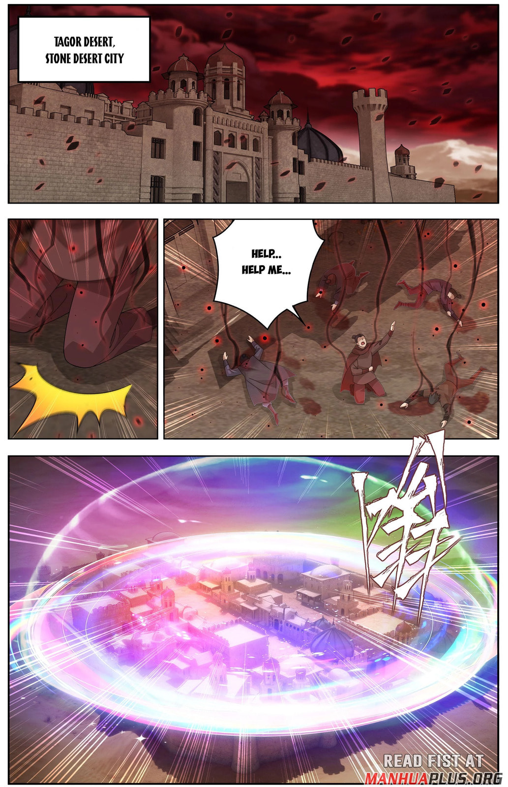 Battle Through the Heavens (Colored) Chapter 498 page 10 - 